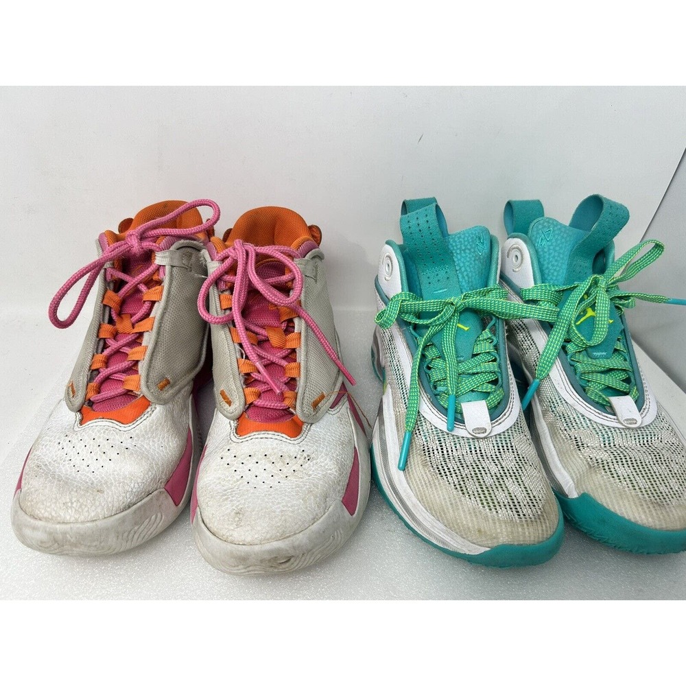 Nike Air Jordan 4.5Y Shoes - Max Aura 4 - XXXVI Guo‎ - Pink Light Blue